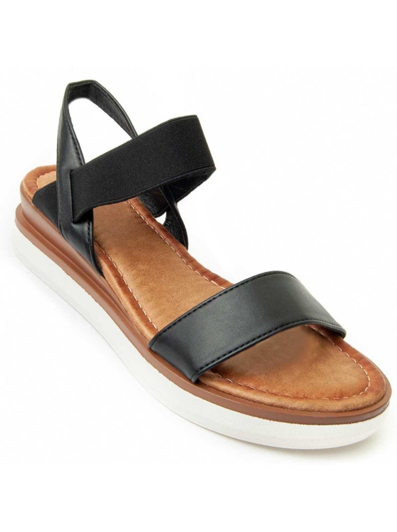 Sandalen Met Wedge Materiale Sintetico Montevita Zwart - Kiabi