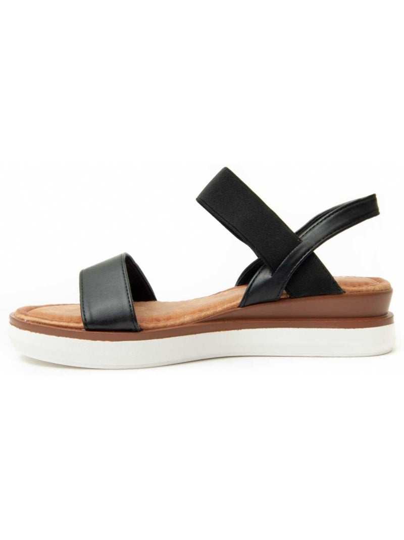 Sandalen Met Wedge Materiale Sintetico Montevita Zwart - Kiabi