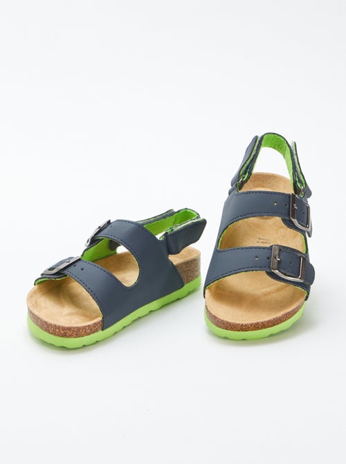 Sandalen met zool van traagschuim - Kiabi