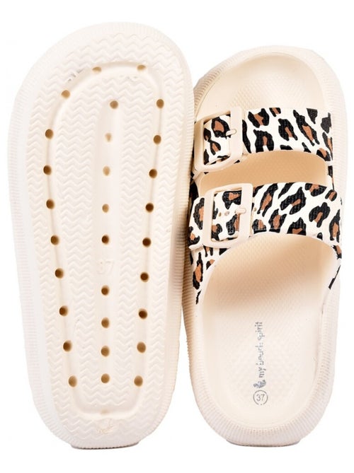 Sandalen Mules EVA Gesp - Kiabi Sandalen Mules EVA Gesp - Kiabi