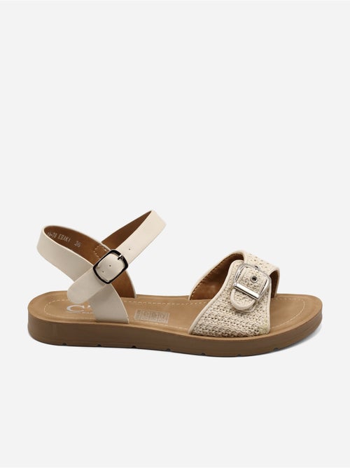 Sandales à boucle - Kiabi