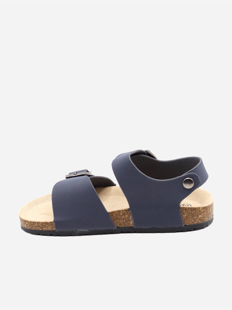 Sandales à brides Bleu foncé - Kiabi