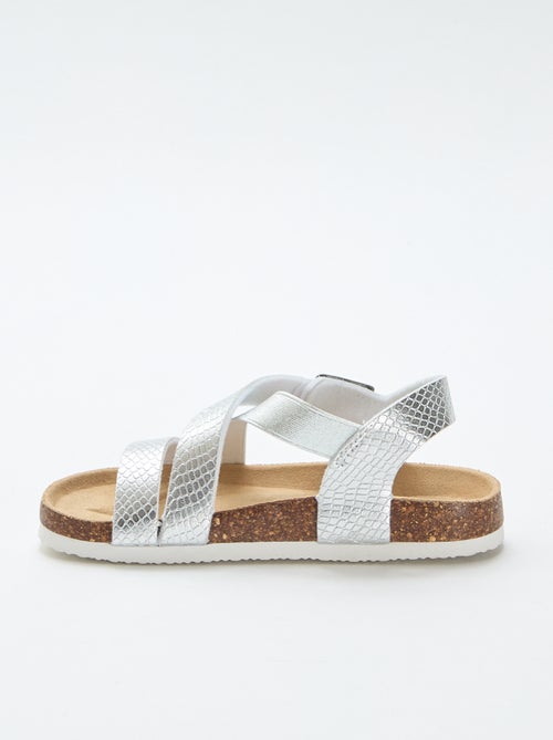 Sandales à brides croisées - Kiabi