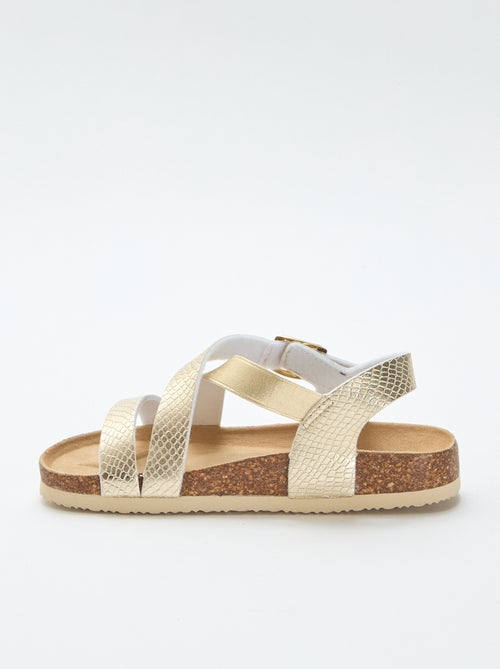 Sandales à brides croisées - Kiabi