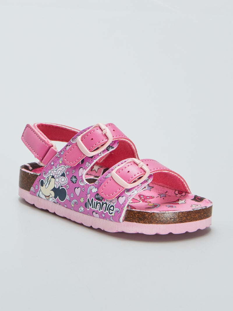 Sandales à brides ‘Minnie’ Rose - Kiabi
