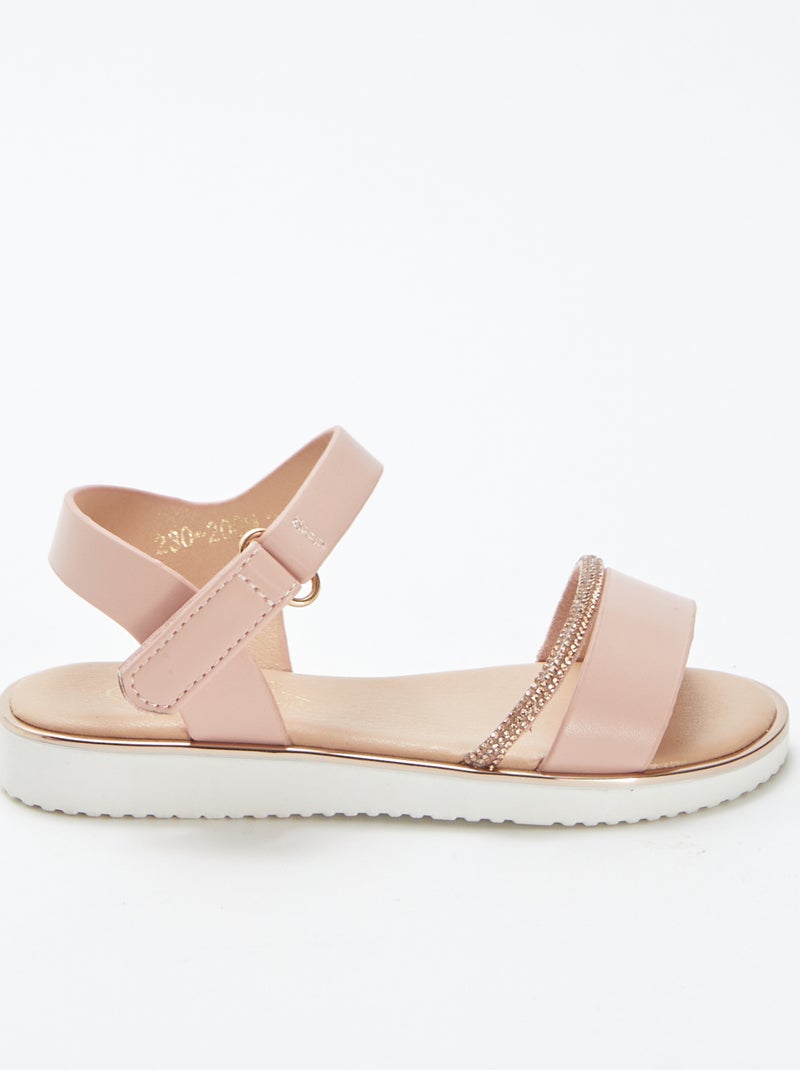 Sandales à double bride ROSE - Kiabi