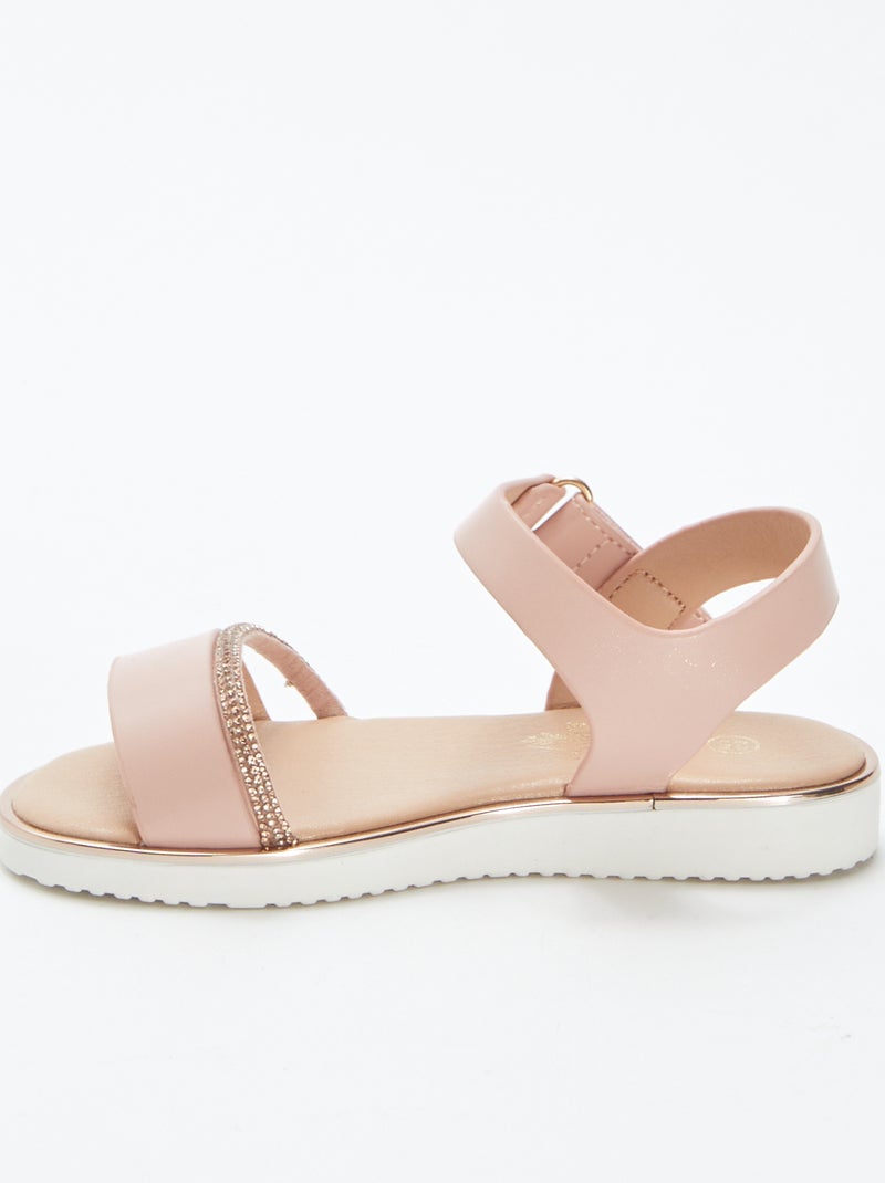 Sandales à double bride ROSE - Kiabi