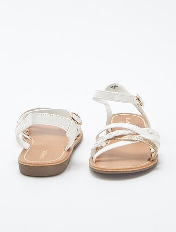 Sandales à multi-brides