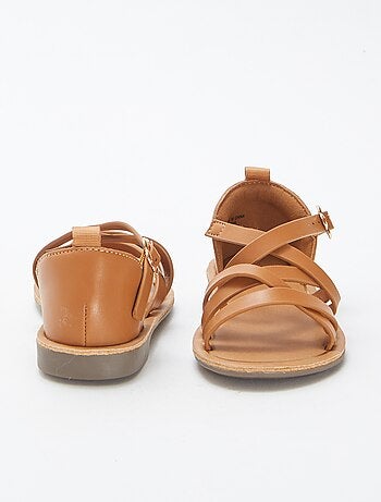 Sandales à multiples brides