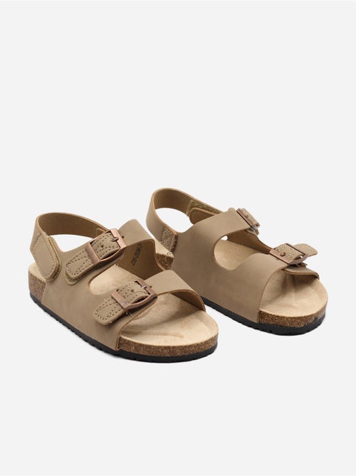 Sandales à scratch - Kiabi