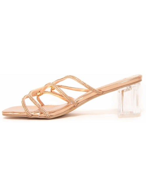 Sandales à Talons Matériel Synthétique Montevita - Kiabi Sandales à Talons Matériel Synthétique Montevita - Kiabi