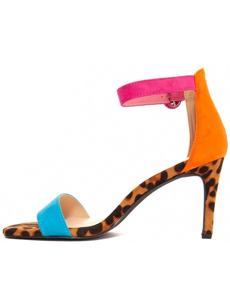 Sandales à Talons Matériel Synthétique Montevita Multicolore - Kiabi