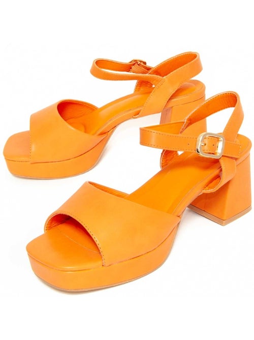 Sandales à Talons Matériel Synthétique Montevita - Kiabi Sandales à Talons Matériel Synthétique Montevita - Kiabi