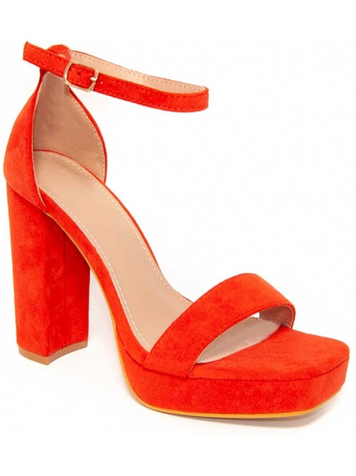 Sandales à Talons Matériel Synthétique Montevita - Kiabi Sandales à Talons Matériel Synthétique Montevita - Kiabi