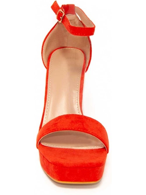 Sandales à Talons Matériel Synthétique Montevita - Kiabi Sandales à Talons Matériel Synthétique Montevita - Kiabi