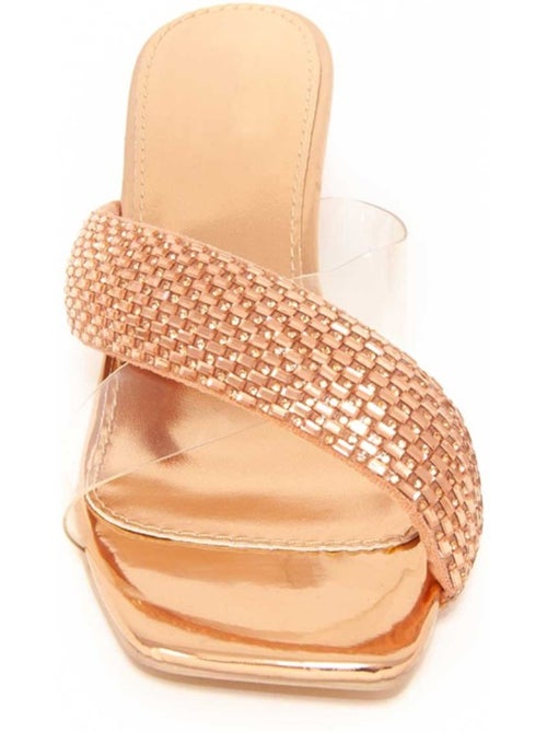 Sandales à Talons Matériel Synthétique Montevita - Kiabi Sandales à Talons Matériel Synthétique Montevita - Kiabi