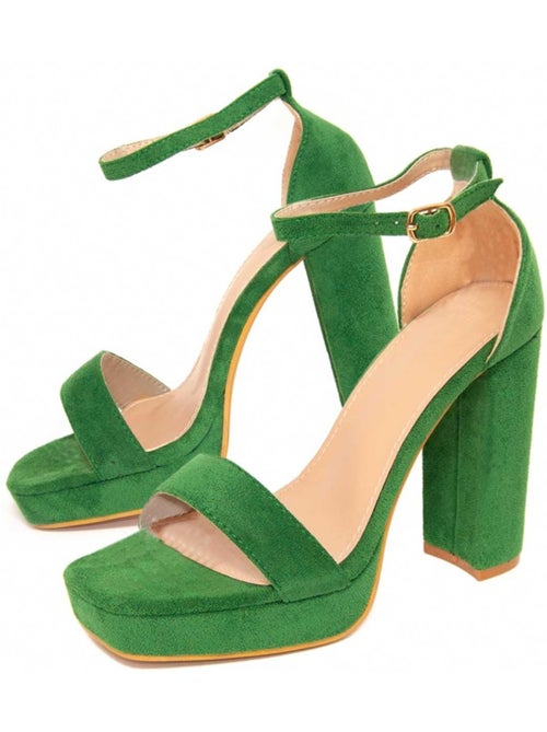 Sandales à Talons Matériel Synthétique Montevita - Kiabi