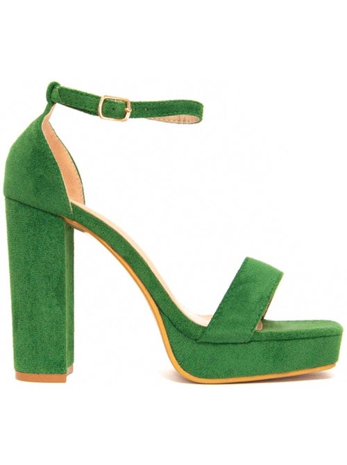 Sandales à Talons Matériel Synthétique Montevita - Kiabi