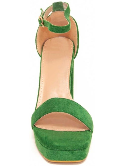Sandales à Talons Matériel Synthétique Montevita - Kiabi