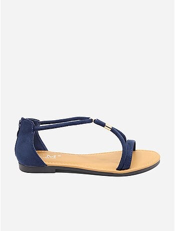 Sandales à zip