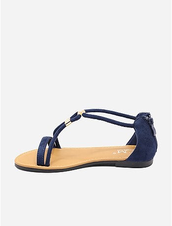 Sandales à zip