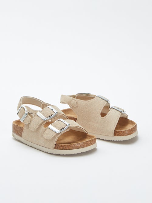 Sandales avec boucles - Kiabi