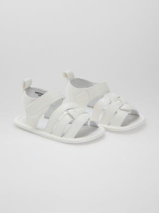 Sandales avec lanières croisées