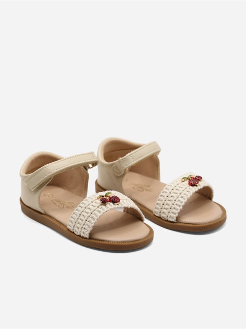 Sandales Bébé à scratch - Kiabi