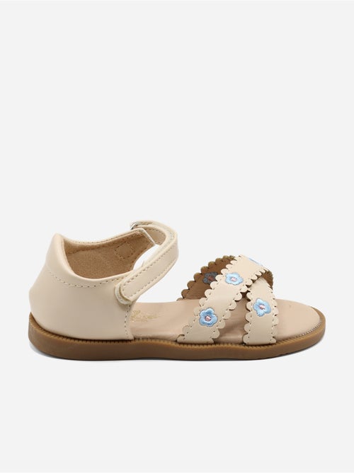 Sandales Bébé à scratch - Kiabi Sandales Bébé à scratch - Kiabi