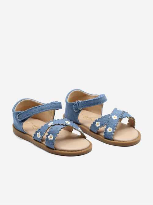 Sandales Bébé à scratch - Kiabi