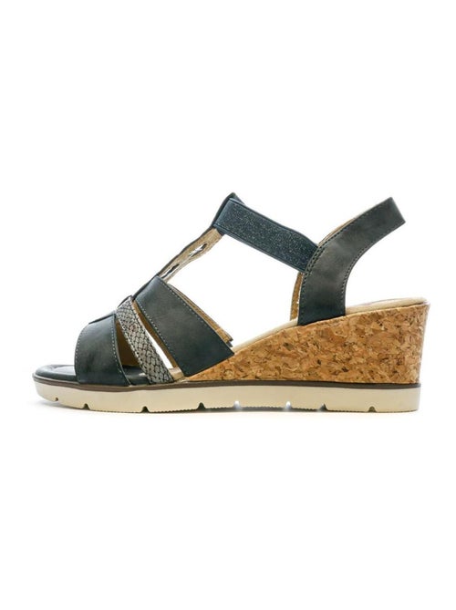 Sandales compensées femme relife - Kiabi Sandales compensées femme relife - Kiabi