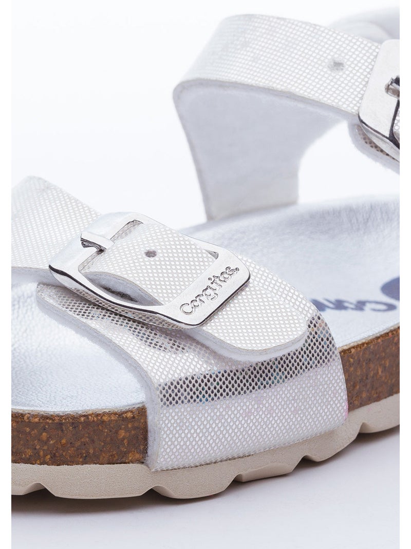 Sandales conguitos Argent - Kiabi