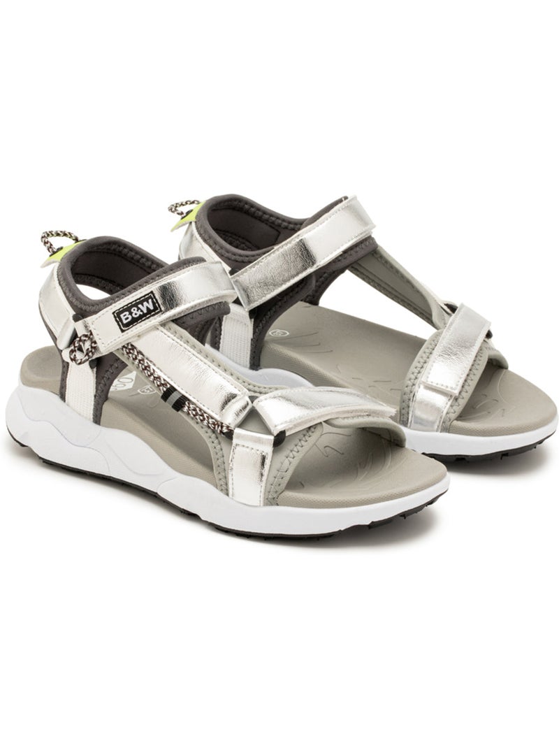 Sandales conguitos Argent - Kiabi