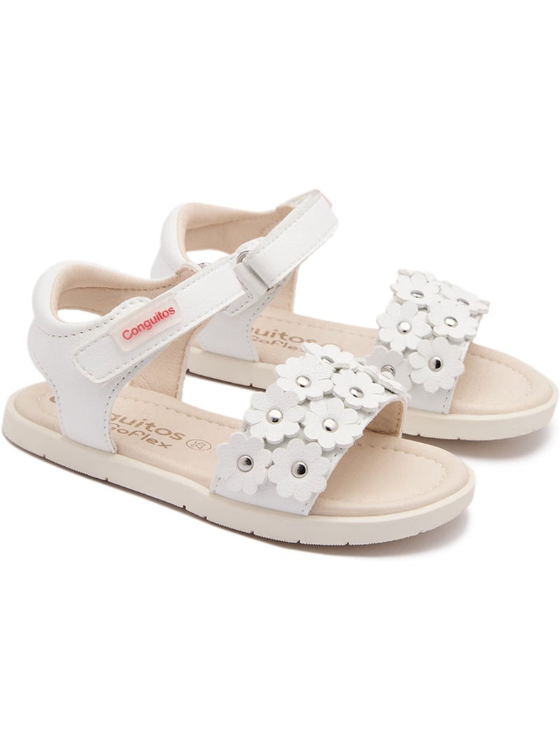 Sandales conguitos barefoot goflex abiertas Blanc - Kiabi