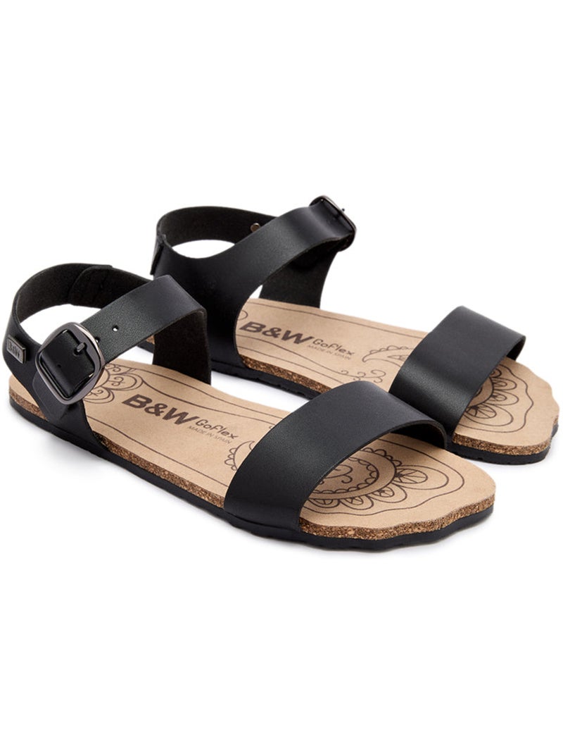 Sandales conguitos barefoot goflex abiertas Noir Noir - Kiabi