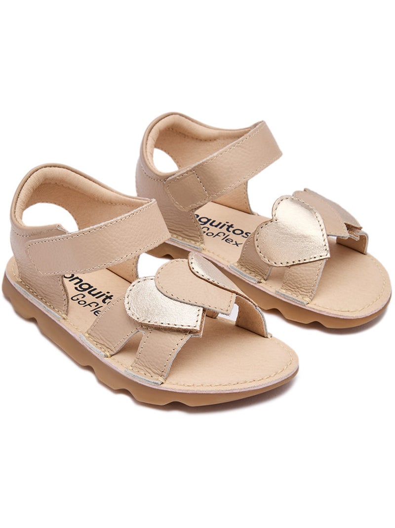 Sandales conguitos barefoot goflex napa Beige - Kiabi