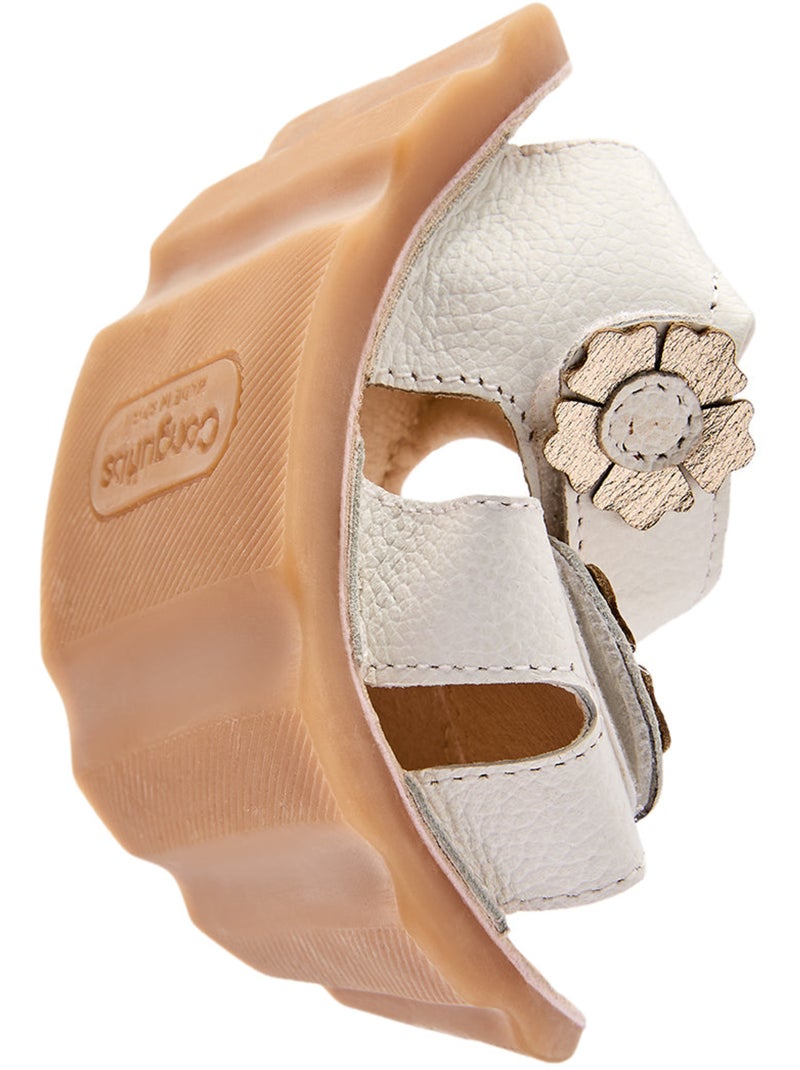 Sandales conguitos barefoot goflex napa Blanc - Kiabi
