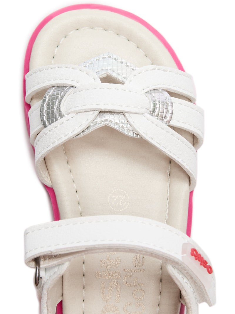 Sandales conguitos barefoot goflex respetuoso Blanc - Kiabi
