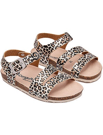 Sandales conguitos bio animal print
