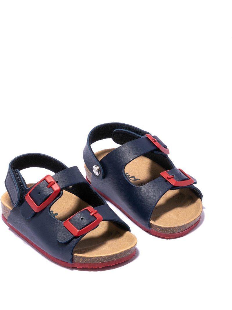 Sandales conguitos bio babys Bleu marine - Kiabi