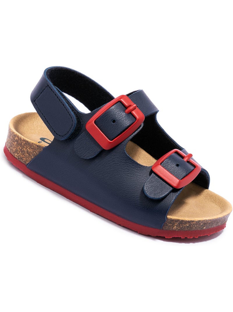 Sandales conguitos bio babys Bleu marine - Kiabi