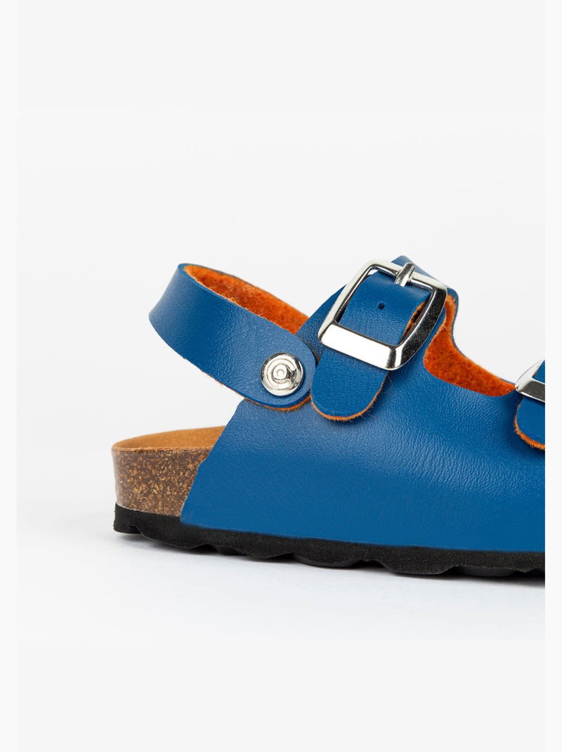 Sandales conguitos bio Bleu roi - Kiabi