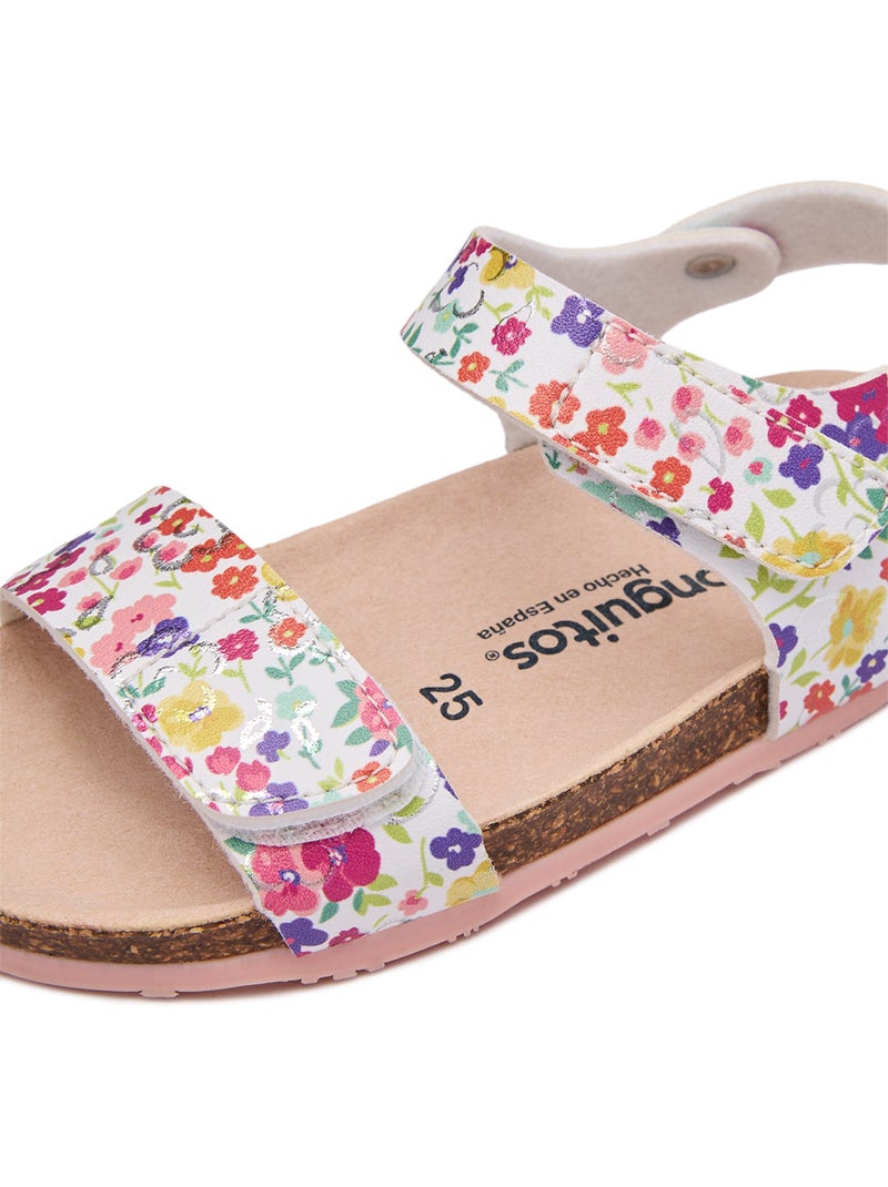 Sandales conguitos bio flores Multicolore - Kiabi