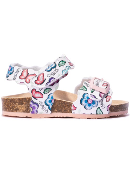Sandales conguitos bio flowers estampado - Kiabi