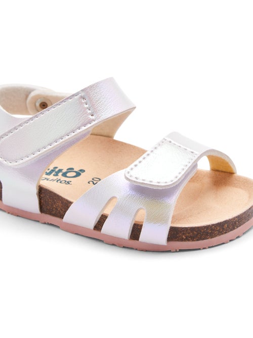 Sandales conguitos bio iridiscente - Kiabi