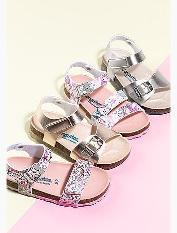 Sandales conguitos bio metalizado girls
