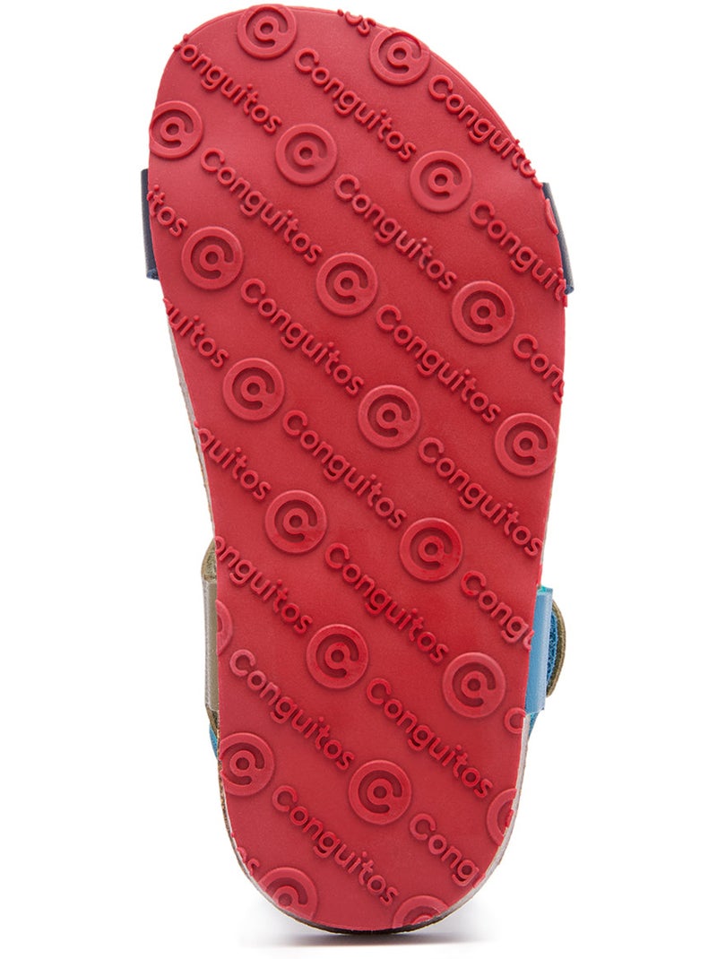 Sandales conguitos bio multi blue Multicolore - Kiabi