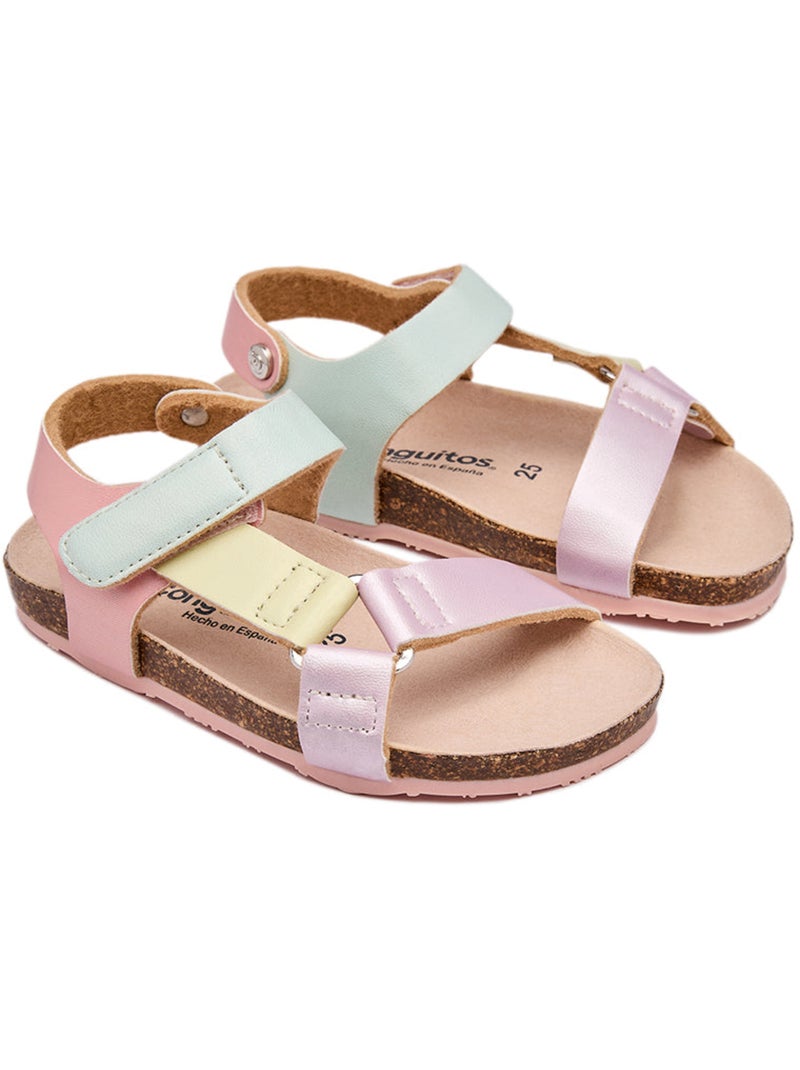 Sandales conguitos bio multi Multicolore - Kiabi