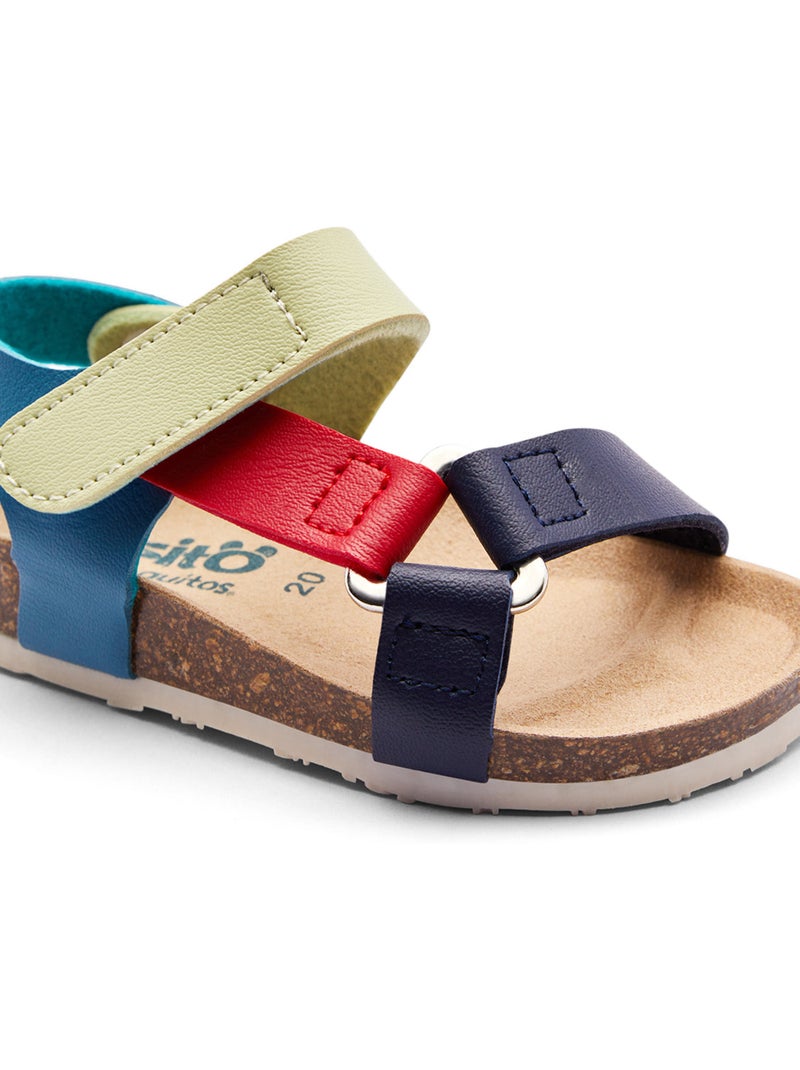 Sandales conguitos bio Multicolore - Kiabi