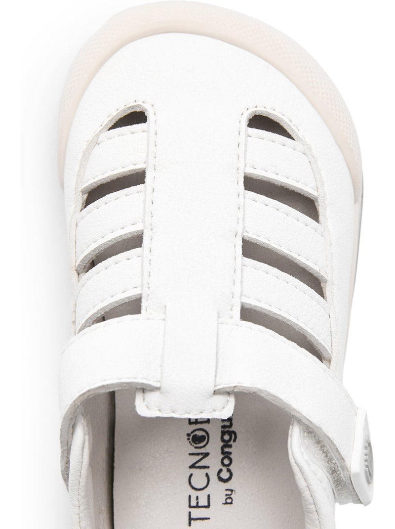 Sandales conguitos cerradas respetuosas Blanc - Kiabi